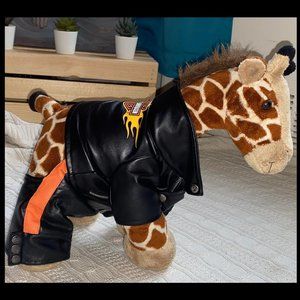 Build-A-Bear/Harley Davidson Leather Jacket Giraff